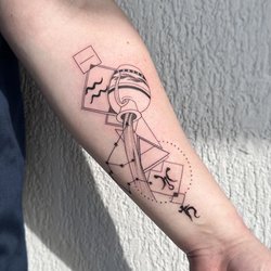 Wassermann-Tattoo