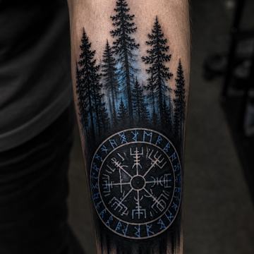 Vegvisir tattoo