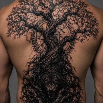 Großflächiges Backpiece