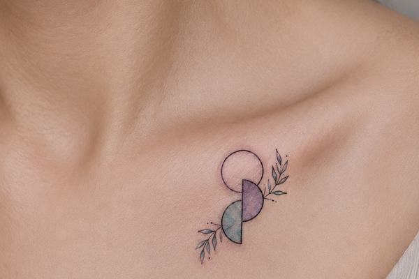 Fineline-Organspende-Tattoo am Unterarm