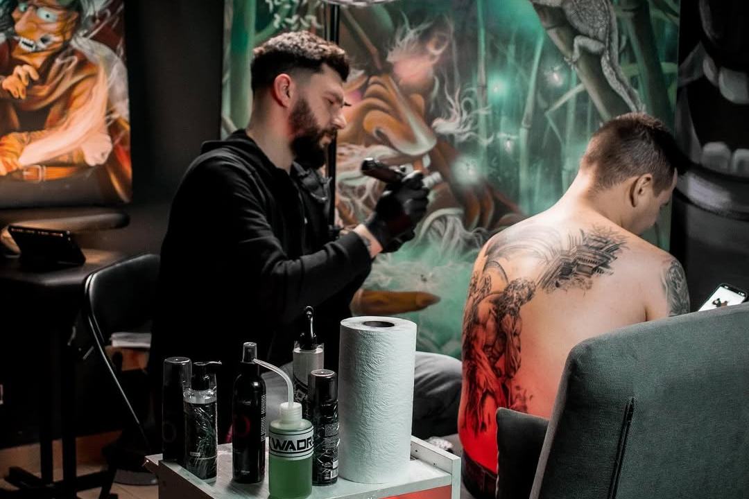 Tattoo am Rücken