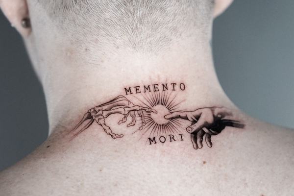 Memento-Mori-Tattoos für Männer