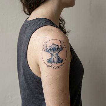 Ohana-Tattoos für Frauen