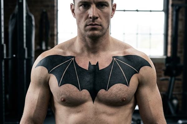 Großes Batman‑Fledermauszeichen