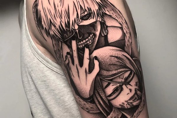 anime-sleeve-tattoo-ideas