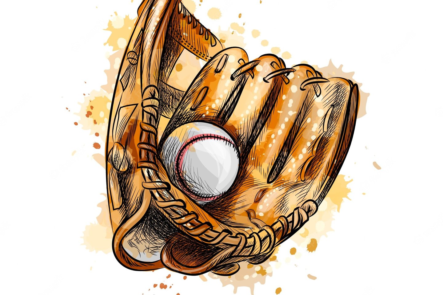 baseball-glove-with-ball-from-splash-watercolor-hand-drawn-sketch-illustration-paints_291138-205