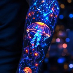 Schwarzlicht Tattoo