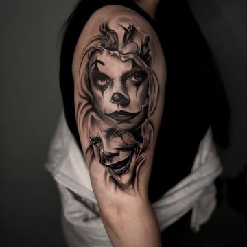 Tattoo an der Schulter