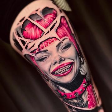 Tattoo an der Schulter