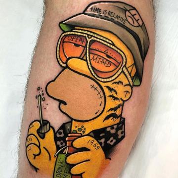 Homer Simpson Tattoo