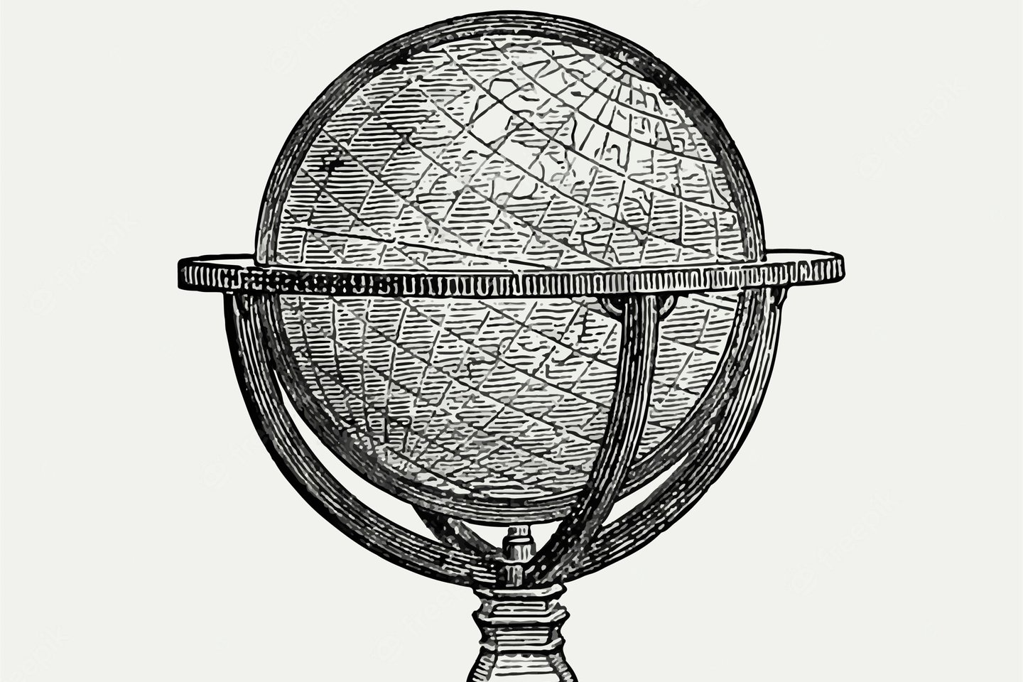 vintage-globe-stand-illustration_53876-77367